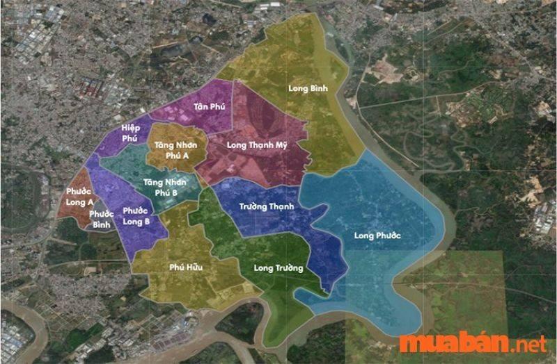 Vị trí địa lý tại Quận 9