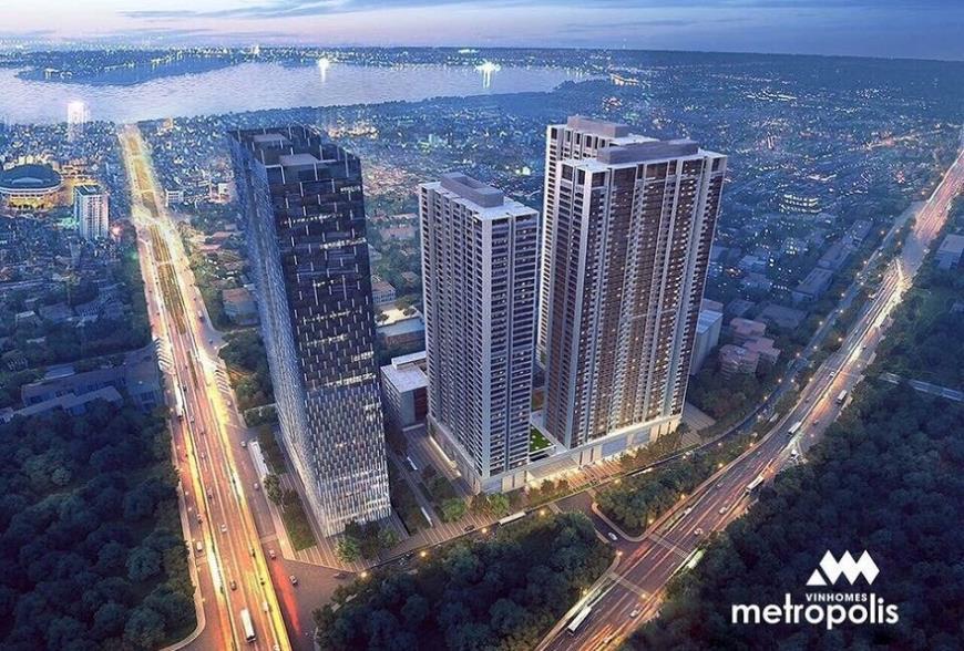 Phối cảnh dự án Vinhomes Metropolis